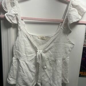 L.A hearts white tee